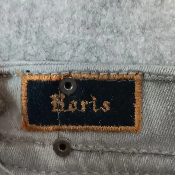 Rock Revival Boris Skinny Jeans Womens 26 Gray Stretch Embroidered Denim​​​ - Picture 7 of 13